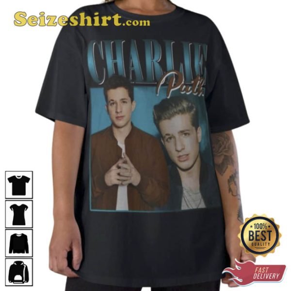 Charlie Puth Music Concert Attention Fan Gift Unisex Tee Design