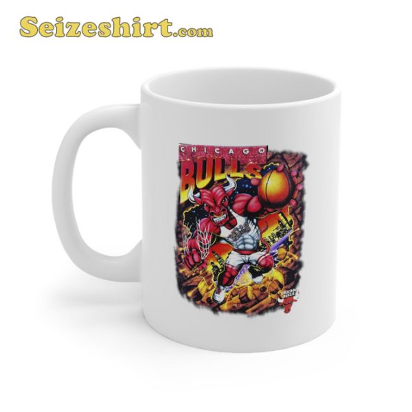 Chicago Bulls 90s NBA Basketball Jordan Pippen Coffee Mug