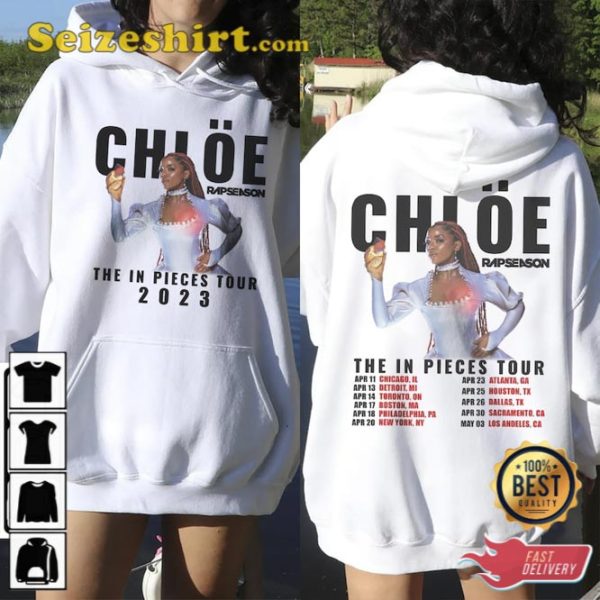 Chloe Bailey Tour Music Shirt The In Pieces World Tour 2023