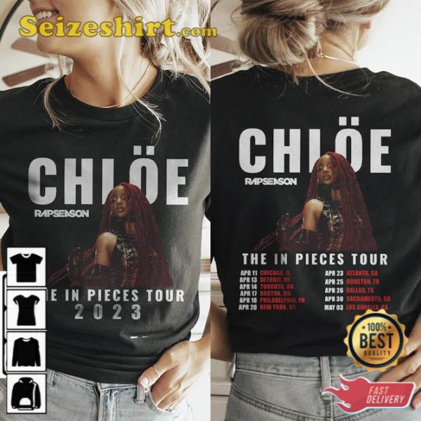 Chloe Bailey World Tour 2023 Graphic Tee Shirt Gift For Fan