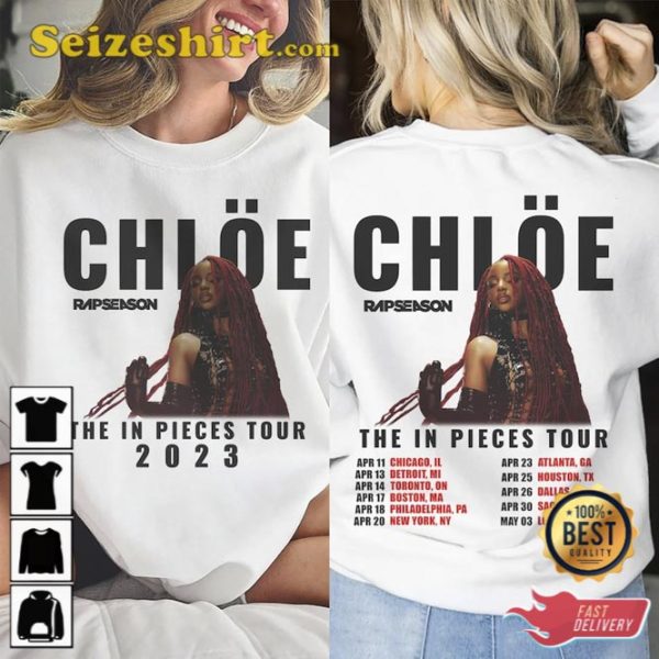 Chloe Bailey World Tour 2023 Graphic Tee Shirt Gift For Fan