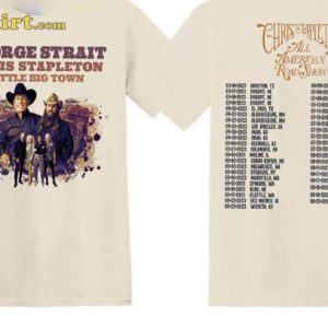 Chris Stapletons All American Road Show Tour 2023 Double Side Trending Unisex T-Shirt