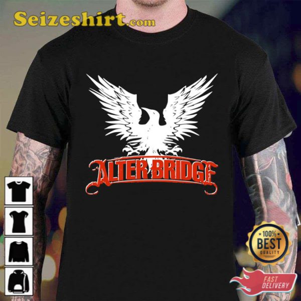 Classic Black Bird Alter Bridge Band Unisex T-Shirt