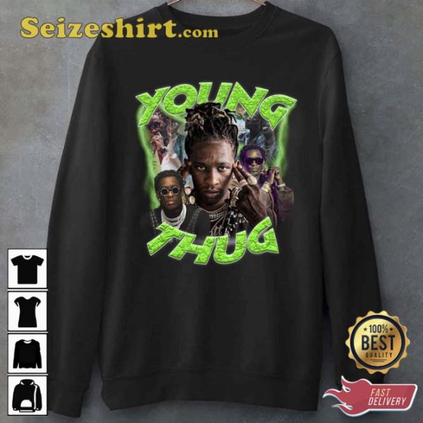 Classic Young Thug Old English Vintage Bootleg Unisex T-Shirt