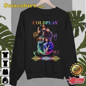 Coldplay Wave Rock Music Unisex Sweatshirt
