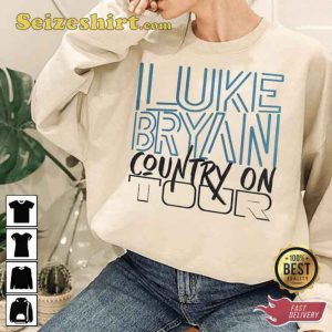 Country On Tour Luke Bryan World Tour 2023 Crewneck Sweatshirt