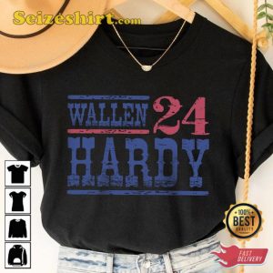 Country Wallen Hardy 24 Wallen Western Country Music Concert Shirt