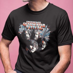 Creedence Clearwater Revival CCR Fortunate Son Rock Band T-Shirt