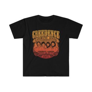 Creedence CCR Cincinnati Gardens 1971 Rock Music Concert T-Shirt