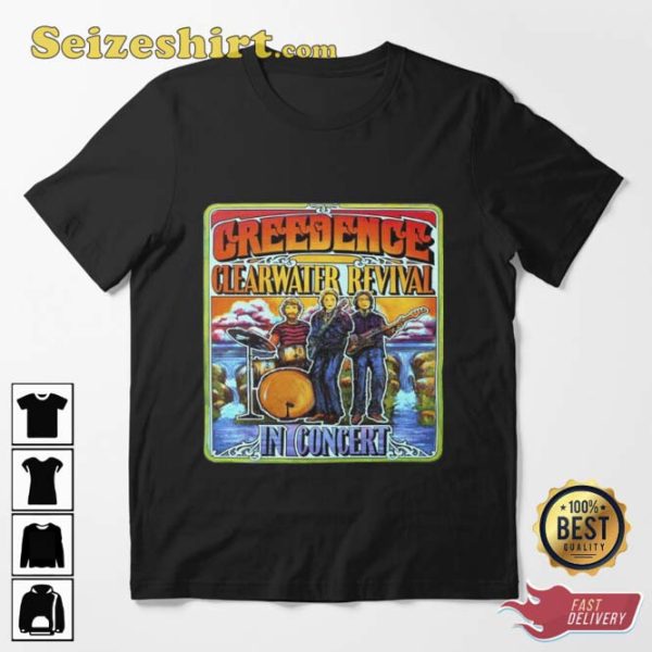 Creedence Clearwater Revival En Concert Premium T-shirt