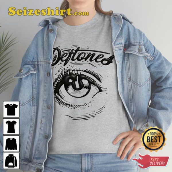 Deftones 3D Around The Fur Album Diamond Eye Unisex Metal Rock Tee