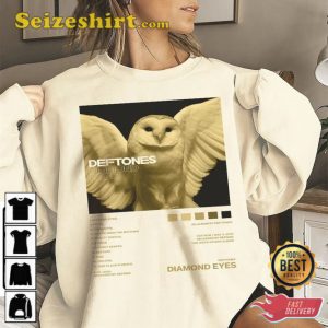 Deftones Diamond Eyes Album Tracklist Shirt Gift For Fan