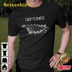 Deftones Digital Bath White Pony Logo Graphic Design Unisex T-Shirt