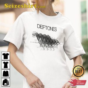 Deftones Digital Bath White Pony Logo Graphic Design Unisex T-Shirt3