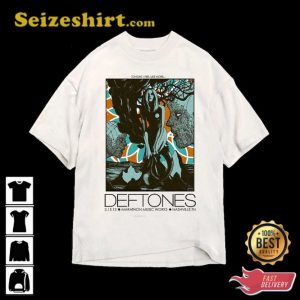 Deftones Marathon Music Works NashvilleTN Unisex T-shirt Design