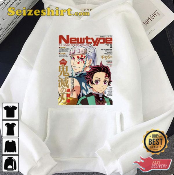 Demon Slayer Magazine Cover Unisex T-Shirt Gift For Fan