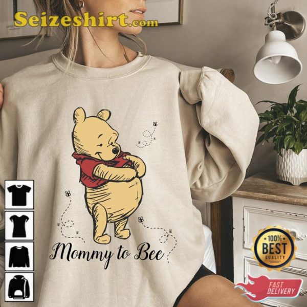 Disney Pooh Mommy To Bee Shirt New Mom Gift