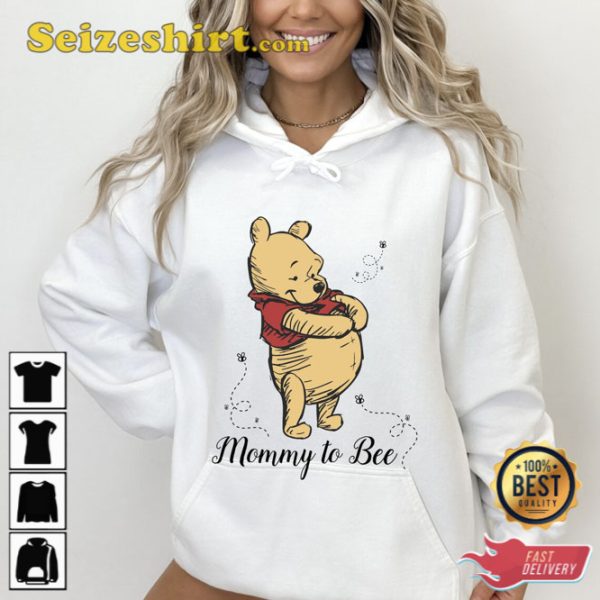 Disney Pooh Mommy To Bee Shirt New Mom Gift