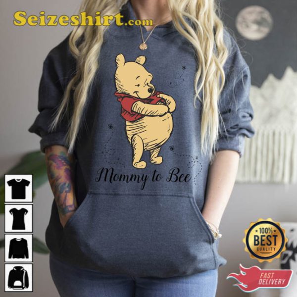 Disney Pooh Mommy To Bee Shirt New Mom Gift