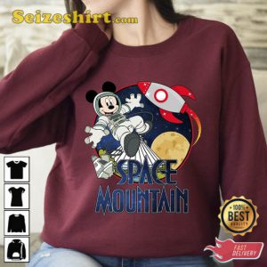 Disney Space Astronauts Shirt Mickey Mouse and Friend