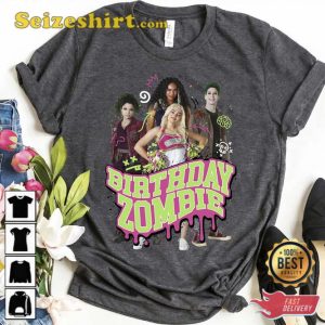 Disney Zombies Birthday Group Poster T-Shirt
