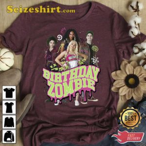 Disney Zombies Birthday Group Poster T-Shirt