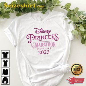 Disneyland Vocation Trip 2023 Shirt Princess Half Marathon Weekend T-Shirt