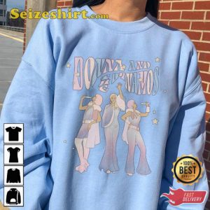 Donna and the Dynamos Pastel Dancing Abba fan gift Unisex T-shirt