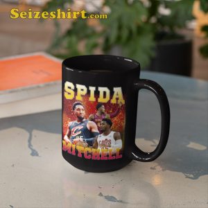 Donovan Mitchell Spida Rookie on the Rise Basketball Coffee Mug