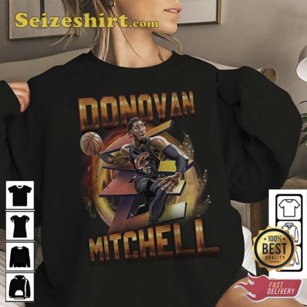 Vintage Cleveland Cavaliers Donovan Mitchell Shirt