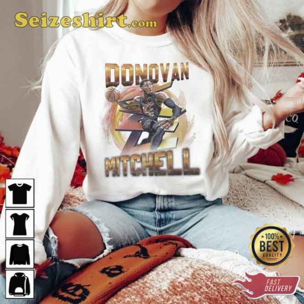 Vintage Cleveland Cavaliers Donovan Mitchell Shirt