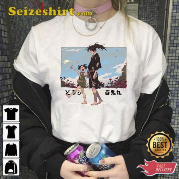Dororo Hyakkimaru Japanese Anime Unisex T-Shirt Gift For Fan