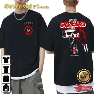 Double Sided Bad Omens Band 2023 Tour Dates T-Shirt