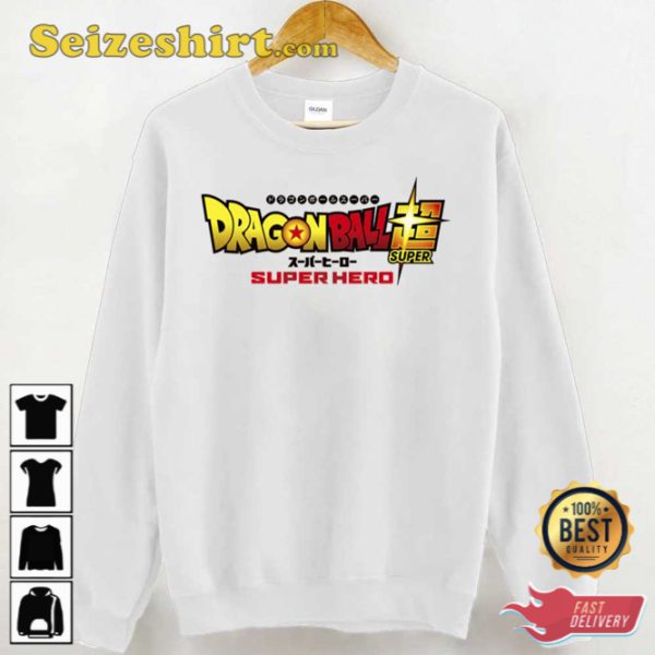 Dragon Ball Super Hero Logo 2022 Anime Unisex Sweatshirt