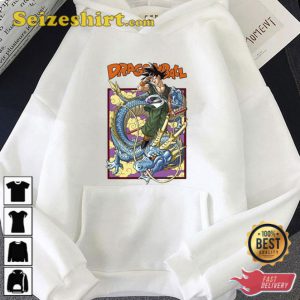 Dragon Ball Z Farewell! Until We Meet Again Goku Manga Anime Art T-Shirt
