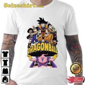 Dragon Ball Z Friends Manga Anime Art Unisex T-Shirt