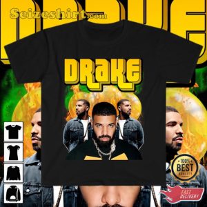 Drake Rapper Hip Hop Street Style Gift For Fan Music Concert Tee2