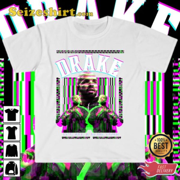 Drake Tour 2023 Its All A Blur Music Concert Fan Gift T-Shirt