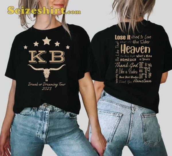 Kane Brown Drunk Or Dreaming Tour 2023 T-Shirt