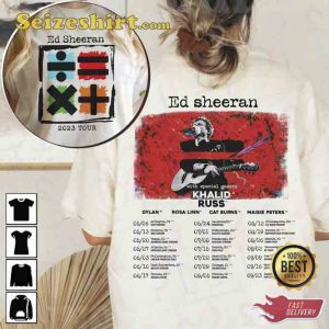 Ed Sheeran Khalid Lover Music Tour 2023 Shirt