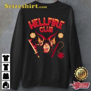 Eddie’s Hellfire Club Stranger Things Parody Unisex Sweatshirt1