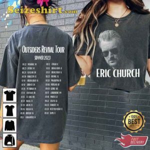 Eric Church The Outsiders Revival Tour 2023 Crewneck Hoodie
