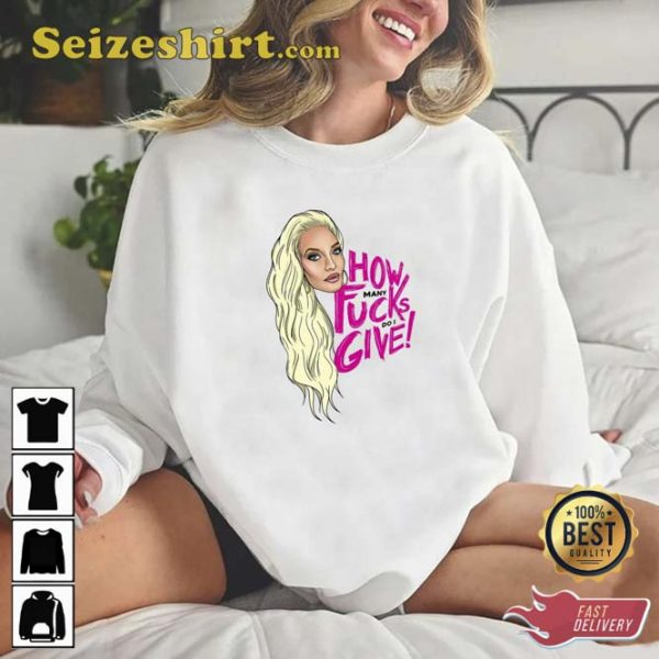 Erika Jayne How Many Do I Give Sticker T-shirt