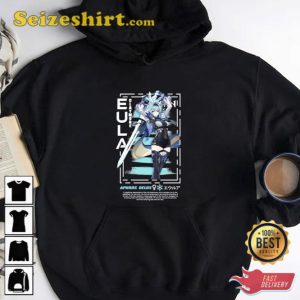 Eula Aesthetic Genshin Impact Anime Unisex T-Shirt Gift For Fan