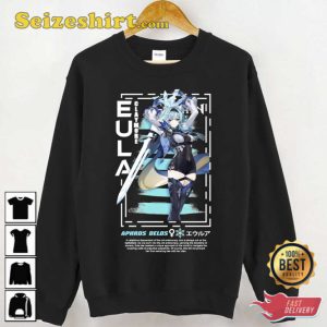 Eula Aesthetic Genshin Impact Unisex T-Shirt Gift For Fan 3