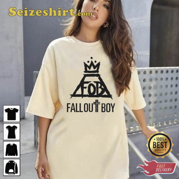 Fall Out Boy Smiley Face Pop Punk Emo Alternative-Rock Sweatshirt