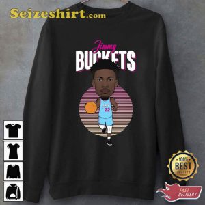 Fanart Jimmy Butler Basketball Player Retro Design Unisex T-shirt