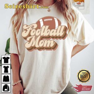Football Mom Lovers Gift Groovy Graphic Unisex Shirt