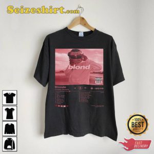 Frank Ocean Blonde Album Tracklist Shirt Gift For Fan