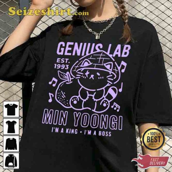 Genius Lab Catchwita EST 1993 Min Yoongi T-Shirt